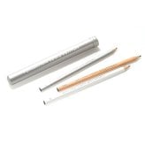 【メール便】ルイヴィトン 鉛筆 ペン 文房具 筆記具 ギフト プレゼント ファンダシオンフォンダシオン ブックストア ルイヴィトン美術館 ALUMINUM PENCIL CASE - 3 PENCILS 正規品 高級 ブランド 新品 プレゼント ルイビトン ビトン ギフト