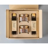 燻製ギフトC つぶつぶマスタード 110g（×2個）燻製醤油 150ml（×2本）調味料・醤油 プレゼント【送料無料※一部地域除く】