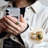 ステンレス ボヘミアンリング 3タイプ ジャスパー 18KGP ゴールド gold エスニック 太陽 オープンリング フリーサイズ レディース 女性 指輪 金属アレルギー対応