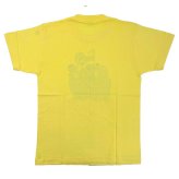 セサミストリート 集合 ユニセックスTシャツ(S) ライトイエロー アパレル