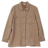 シニアファッション レディース 80代 70代 60代 90代 秋冬 あったか ウール混 あったか 背裏付き 羽織りシャツ おばあちゃん 服 誕生日 プレゼント 婦人服 女性 ハイミセス ミセス 祖母 お年寄り 老人 高齢者（csz-ft4-4-155）