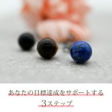 天然石 ピアス ラピスラズリ タイガーアイ オブシディアン【Auruna】 丸玉 8mm つけっぱなし 金属アレルギー対応 ステンレス パワーストーン