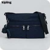 キプリング ショルダーバッグ レディース ブランド Kipling ニューアンジー ロゴ ワンポイント 無地 KI3389-96V Blue Bleu 2