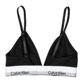 カルバンクライン Calvin Klein(CK) ブラ&ショーツ セット ロゴ 無地 ノンワイヤー アンダーウェア インナー 下着 QF8498+QF8520 レディース ブラック