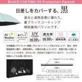 オールウェザー 折りたたみ傘 定形外 送料無料 黒コーティング傘 S35174 日傘 晴雨兼用傘 傘 ねこ 遮光 遮熱 にゃんこ UVカット 紫外線対策 日焼け対策
