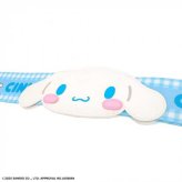 スーツケースベルト シナモロール サンリオ キャラクター ワンタッチ ベルト 旅行用品 トラベルグッズ 目印 盗難防止 ネームタグ付き 長さ調整可 修学旅行 海外旅行 国内旅行 キャリーケース用 サンリオ正規ライセンス品