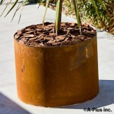 コールテン鋼 高級植木鉢 おしゃれ 大型 直径60cm 丸型 アンティーク 経年美 Patina レイズド・ラウンドプランター600 底なし A-PLUS 屋外 観葉植物 多肉植物 寄せ植え 花 鉢カバー 北欧 モダン ガーデニング 玄関 庭 パティナ