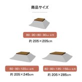 こたつ布団 正方形 掛け単品 『ラウル』 約205×205cm ツイード柄のおしゃれなこたつ布団 こたつ布団正方形掛け単品 ポリエステル 綿 フランネル こたつ掛布団 こたつふとん コタツ掛け布団 コタツ掛布団 こたつ用品 冬用 冬物 寝具 寝室用品
