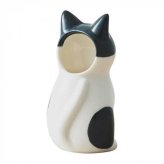 フラワースタンド ペン立て 仔猫 ハチワレ 磁器製 置物 インテリア雑貨 おしゃれ かわいい デスク周り 卓上収納 小物入れ 癒しグッズ ギフト プレゼント セトクラフト