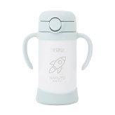 ストローマグ ベビーマグ ベビーストローマグ 両手マグ 名入れ 水筒 Thermos サーモス FJT-350 まほうびん 350ml  名前入り 保冷 真空断熱 魔法びん構造 直飲み ストロー 軽量 両手 かわいい シンプル 子供用 ベビー 赤ちゃん 男の子 女の子 誕生日