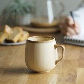 RIVERET リヴェレット カフェオレマグ ペア (マグカップ セット ご結婚祝い 結婚記念日 退職祝い ギフト 引き出物 引出物 新築祝い 内祝い 誕生日 プレゼント 還暦祝い 古希 喜寿 敬老の日 香典返し お歳暮 御歳暮 お年賀 御年賀 クリスマス）タベリエ TABELIER