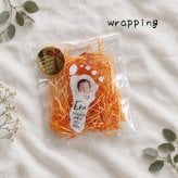 実物大【２点目~ 500円OFF】赤ちゃんの手形・足形キーホルダーフォトプリント　　名入れ 内祝い 出産記念 写真 敬老の日 父の日 母の日 誕生日 ギフト プレゼント 男の子 女の子 御祝 記念 送料無料 オーダーメイド 生年月日 可愛い