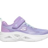 スケッチャーズ 光る靴 女の子 キッズ スニーカー SKECHERS Sライツ ソラ グロー 2.0 ダズル ステップス ノーマル幅 303729L マジックテープ 運動靴 子ども