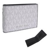 マイケルコース MICHAEL KORS カードケース カード入れ アウトレット パスケース 定期入れ COOPER COMPACT ID WALLET 36S5LCOE6B BRIWHT ホワイト