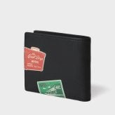 【無料ラッピング】 ポールスミス Paul Smith 財布 折財布 Hotel Stickers 2つ折り財布 ブラック ブランド 正規品 新品 ギフト プレゼント 人気 おすすめ 誕生日 記念日 クリスマス 送料無料 psm522779