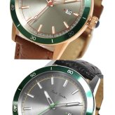 ポールスミス Paul Smith 腕時計 メンズ 革ベルト 43mm レザー クラシック ブランド 人気 ウォッチ ギフト プレゼント グリーン グレー シルバー ブラック ブラウン