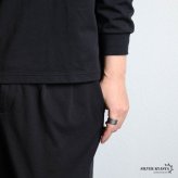 ステンレス 極太 ブラックリング 燻し加工 アンティークリング メンズリング つや消し 指輪 マット 平打ち ごつめ 太め プチプラ 高見え かっこいい 渋い 男性 金属アレルギー対応