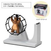 テープディスペンサー クマ 回し車 モチーフ 文房具 おしゃれ デスク周り インテリア 雑貨 卓上 収納 SR-6412 プレゼント ギフト 贈り物 セトクラフト