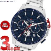 【選べるノベルティー付き】トミーヒルフィガー TOMMY HILFIGER 腕時計 メンズ クロノグラフ タキメーター デイト BANK 1792261【2026 新作】