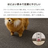 ラグ カーペット 【20枚組】タイル 置くだけ 滑り止め グリップタイル セットあり ペット 子供 キズ防止 滑りにくい 自分でカットできる 洗える フリーカット 敷き詰め 厚手 オールシーズン 春夏秋冬用 約40×40cm