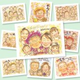 誕生日の記念に、心に残るお祝いを、似顔絵で届けます。ラッピング対応で、贈り物として渡しやすい似顔絵です。 似顔絵 バースデー ギフト 贈り物 プレゼント 手描き 名入れ 誕生日 お祝い 記念日 大人数 男の子 女の子 子供 子ども 家族 下書き確認 修正無料 名入れ 宝物 かわいい 似てる 実績多数 記念 誕生日 サプライズ 卒寿祝い 応援 初任給 喜寿祝い 感謝の品 米寿祝い 披露宴 百寿祝い