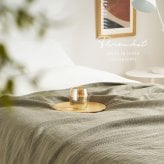 スローケット 綿100％ コットンケット シングル ダブル 140×200cm 180×200cm スクエア ヘリンボーン ワッフル 洗える 洗濯機対応 オールシーズン 吸湿通気 ブランケット 毛布 肌掛け ベッド ソファカバー 3柄6色 インド製