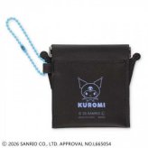 クロミ バネポーチ サンリオ キャラクター 小物入れ ポーチ ミニポーチ コインケース バネ式 パカッと開く ボールチェーン付き かわいい おしゃれ ギフト プレゼント サンリオ正規ライセンス品