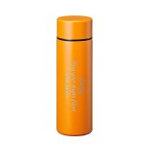 名入れ ポケットサーモボトル パープル 紫 選べる13色 130 mL 保温 保冷 ステンレス製 ボトル 水筒 イニシャル 真空二重構造 プレゼント 父の日 母の日 誕生日 夫婦 結婚祝い 敬老の日 77歳 喜寿祝い 紫色のプレゼント