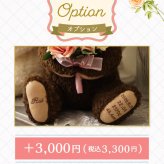 花束ココ体重ベア2体セット｜ブーケを持つウェディングペアギフト｜結婚式の両親贈呈品に