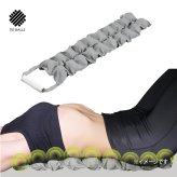タイボールズエッグス 背中 ストレッチ 指圧ボール 脊柱起立筋 姿勢 リフレッシュ アッシュグレー ボディケア