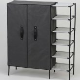 シューズ＆タオルラック(扉付)Ｌ(N) インテリア 漆器 盆 カタログギフト 景品 粗品