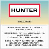 ハンター HUNTER バックパック リュックサック ミニ トップクリップ ロゴ A4収納 防水 撥水 通勤 通学 カバン UBB6018ACD メンズ ブラック