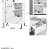 キャビネット 幅72cm 大理石柄 コンパクト 収納棚 扉付き 引き出し オープンラック コード穴 ルーター収納 本棚 書類収納 リビング収納 サイドボード 省スペース モダン 高級感 おしゃれ マーブルホワイト マーブルブラック ストーングレー 組立品 新生活