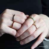 ステンレス スクエアカット エタニティリング ストーンリング 細身 キラキラ ゴールド 4色 指輪 お洒落 シンプル ラグジュアリー 長方形 シャープ 細め 重ね付け つけっぱなし デイリー レディース 女性 金属アレルギー対応