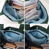 KiU バッグ トート キウ K584 通販 トートバッグ キャンバスバッグ ビッグトートバッグ 撥水 大容量トートバッグ レディース メンズ 旅行バッグ アウトドア レジャー 斜めがけバッグ キャンプ 軽量 肩掛けバッグ 多機能バッグ ボストンバッグ