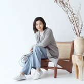 ニット アンサンブル レディース セーター カーディガン 2点セット Filomo ブランド ウール 100% 春 秋 母 女性 M/L モカ/ライトグレー/ブラック ギフト プレゼント 7F (02000246r)