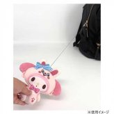 マイメロディ パスケース リール付き かぶりもの ぬいぐるみ風 サンリオ SWIMMER コラボ 定期入れ ICカードケース 小物入れ ポーチ かわいい キャラクター グッズ サンリオ正規ライセンス品