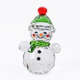 スワロフスキー SWAROVSKI フィギュリン Holiday Cheers ロッキングスノーマン クリスマス フィギュア 5735125 インテリア オブジェ 置物 母の日 即日発送【スペシャルラッピング660円(別売り)】 成人祝い