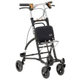 アルミ製シルバーカー スタッグ 高齢者 押し車 座れる　送料無料
