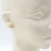 スワロフスキー swarovski ピアス Snake ミックスカット 5698888 スネーク スタッドピアス アクセサリー 巳年 レディース ゴールド+ホワイト 海外正規品