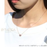 ハワイアンジュエリー ダイヤモンド ピンクゴールド ネックレス ハート 14K K14ピンクゴールド 一粒ダイヤモンド 鑑定書付 14k カットあずきチェーン太0.9mm ギフトラッピング可能 彼女 妻 女性 レディース プレゼント ハロウィン 【品番：CG-GP103R-CH123】
