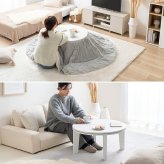 テーブル こたつ 円形 直径68 丸型 コンパクト シンプル おしゃれ カジュアル 暖房器具 一人暮らし 新生活 小さめ オールシーズン
