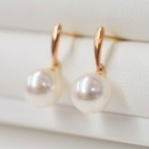 ［pearl622］ホワイトピンク 7.5mm - 8mm ピアス あこや真珠 真珠 本真珠