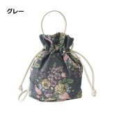 バッグ ショルダーバッグ スマホショルダー ポシェット 3way 巾着ポシェット ジャガード織 サコッシュ スマホポシェット ショルダー かわいい 高級感 ポーチ 巾着 おしゃれ 花柄 可愛い 大人 子供 nicott ハンドバッグ トートバッグ