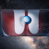 ウルトラマン 財布 メンズ 長財布 ラウンドファスナー 60周年記念限定モデル ULTRAMAN 本革 ヌメ革 ボディデザインのインクジェットプリント 公式正規品