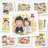 似顔絵 ウェルカムボード 贈り物 名入れ 手描き ギフト プレゼント 結婚式 結婚祝い ウェルカムボード ウェディング 婚礼 新婦 カップル 両親 新郎 名入れ 修正無料 下書き確認 実績多数 喜ばれる 親孝行 宝物 ブライダル ウェディング 思い出 一生もの 長寿祝い メモリアル お祝いの品 バレンタインデー 卒寿祝い サプライズ クリスマス オリジナル 百寿祝い