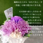 仏花　プリザーブドフラワー お供え花 プリザーブドフラワー 仏壇 供花 モダン お供え　一周忌