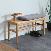ベンチ 木製 無垢 スツール おしゃれ 玄関ベンチ 収納付き スリム 玄関スツール コンパクト 玄関椅子 オシャレ 玄関チェア クッション付き 玄関収納 コートハンガー ハンガー コート掛け 和モダン 和風 アジアン トレイテーブル ポールハンガー 新生活