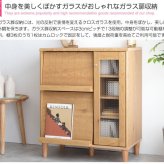 本棚 扉 雑誌 フラップ ガラス CD 木製 漫画 収納 大容量 薄型収納 扉付き本棚 書棚 ガラス扉 ローキャビネットCD収納棚 マンガ 扉付 dvd CD収納 dvd収納 スリム 薄型 リビング収納 おしゃれ 新生活