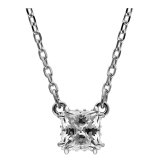スワロフスキー swarovski ネックレス Stilla Attract スクエア・カット 5701903 スティラ アトラクト ペンダント アクセサリー レディース シルバー 海外正規品